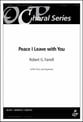 Peace I Leave with You SATB choral sheet music cover